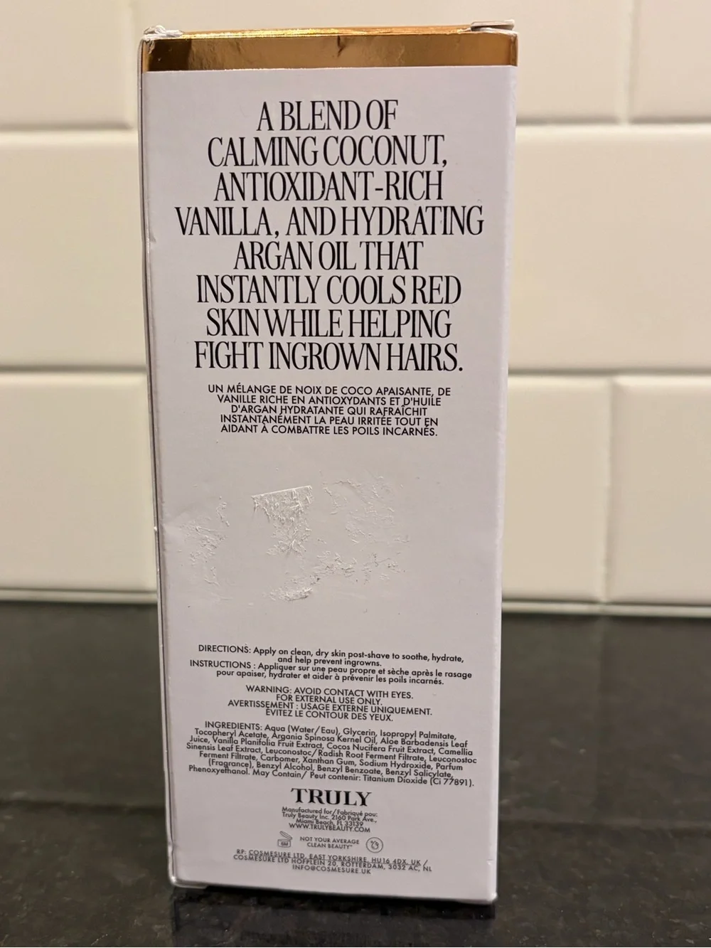 Truly Beauty - “Coco Cloud” (Jumbo Size) After Shave Serum (6.4oz/189mL) - NEW